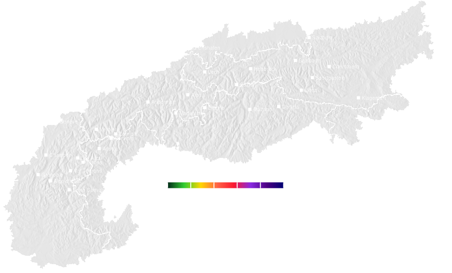 Snow accumulation today