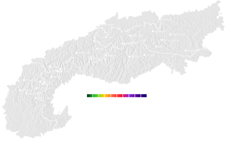 Snow accumulation today